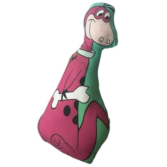 Bam Bam & Dino Vintage 90’s Stuffed Flintstones Collectibles - Picture 4 of 7